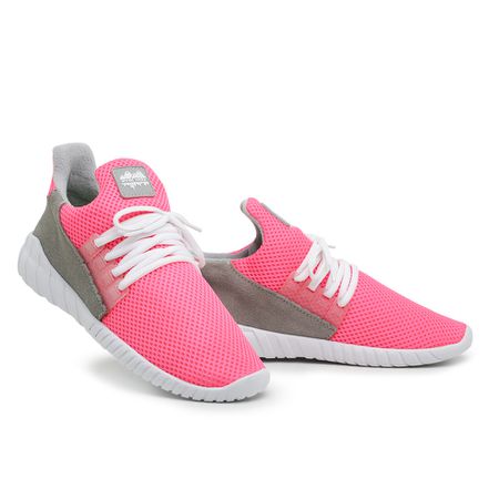 Tênis Caminhada Feminino Confortável Pink 15002 - Bárbara Barros | Conforto & Elegância -