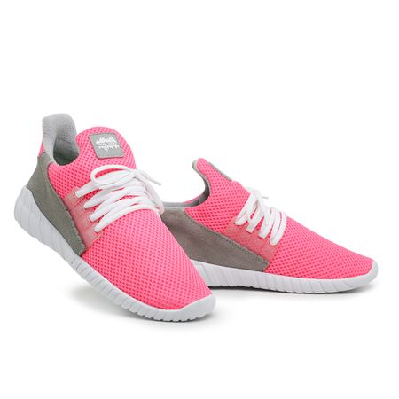 Tênis Caminhada Feminino Confortável Pink 15002 - ... - YOUTH Class