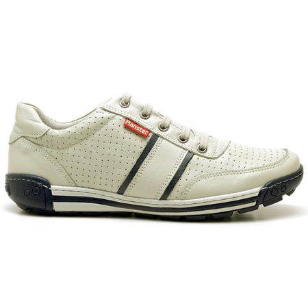 Sapatênis Casual Conforto Couro Gelo - RT3004FLOGE... - YOUTH Class