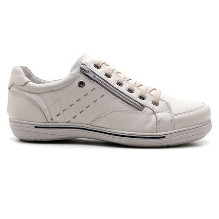 Sapatênis Casual Conforto Couro Natural - RT3009FL... - YOUTH Class