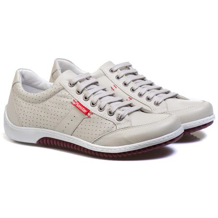 Sapatênis Casual Conforto Couro Natural - RT3016NB... - YOUTH Class