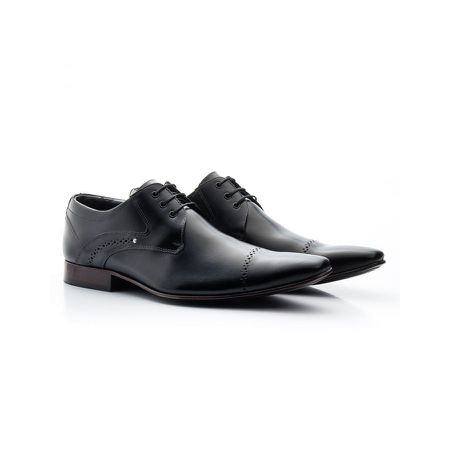 Sapato Social Masculino Couro Preto - GIB377NPAPTO - YOUTH Class