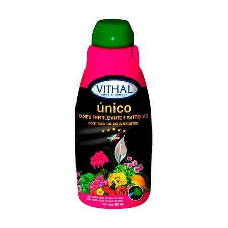 Fertilizante Unico 250mL - Vithal - AGROCAC