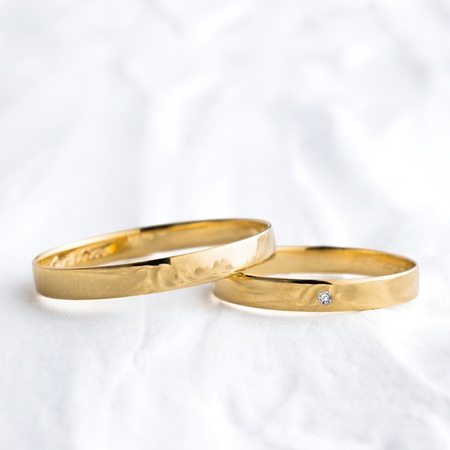 Aliança de Casamento em Ouro 18k 3mm modelo Bahamas - Rosê Jewelry