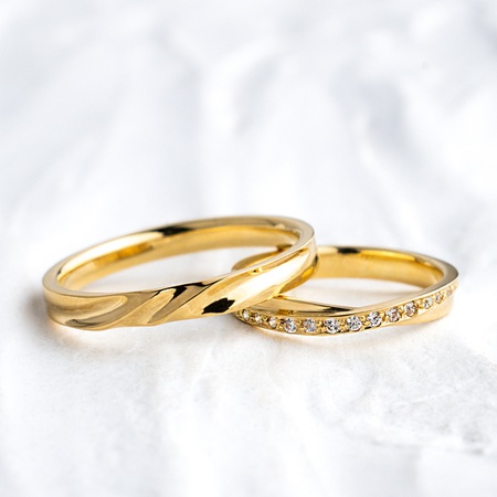 Aliança de Casamento em Ouro 18k 3mm Exclusiva Libra - Rosê Jewelry