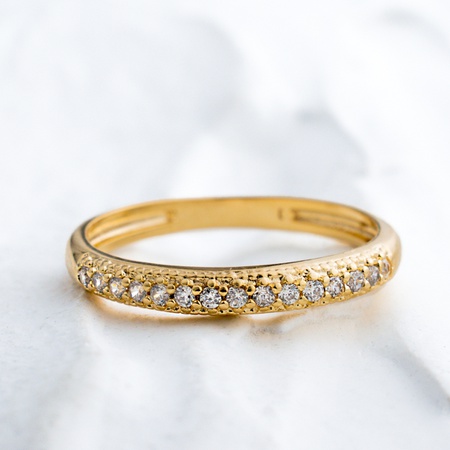 Anel Aparador em Ouro modelo Exclusive - Rosê Jewelry