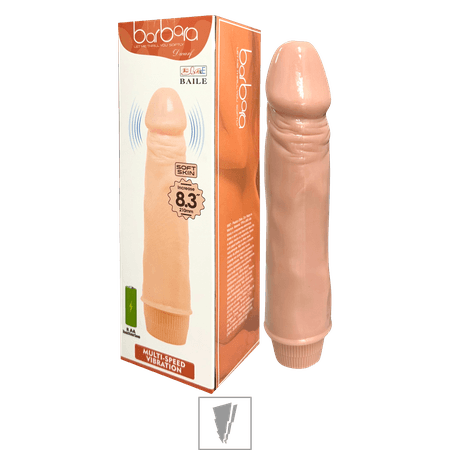 Prótese 18x14cm Com Vibro Dwanf (6987) - Bege