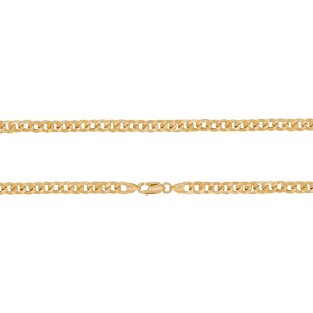 Corrente Groumet em Ouro 18K - 60cm 