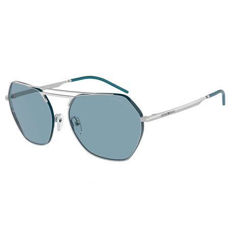 Óculos de Sol Feminino Emporio Armani - Azul Claro
