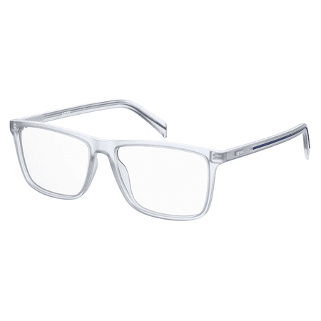 Óculos para Grau Levis Feminino - Crystal Fosco Retangular