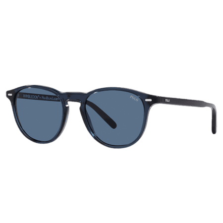 Óculos Solar Polo Masculino - Azul Redondo