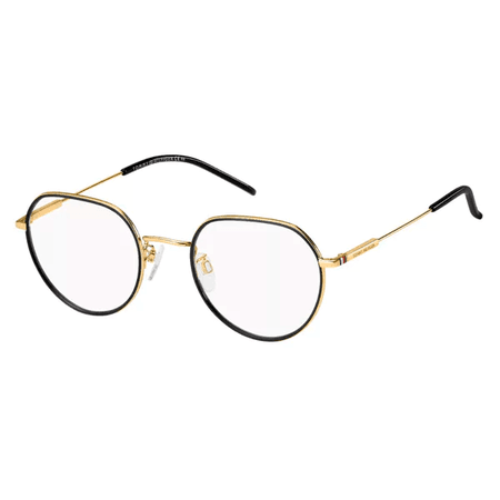 Óculos para Grau Tommy Hilfiger - Preto - Dourado