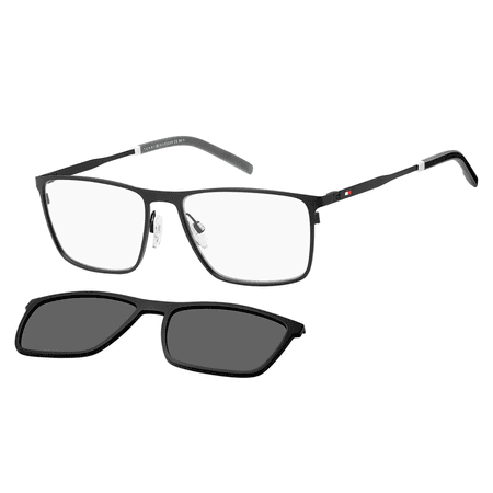Óculos para Grau Tommy Hilfiger - Clip On Polarizado Preto