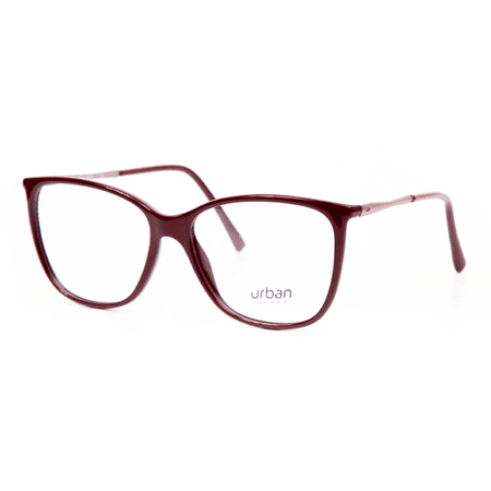 Óculos para Grau URBAN Bari - Vermelho Escuro