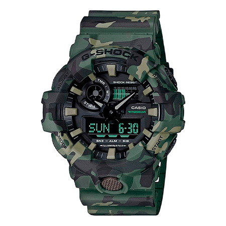 Relógio Analógico Casio G-Shock - Camuflado