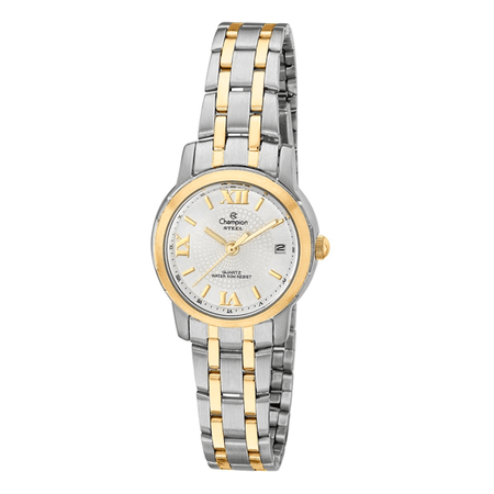 Relógio Feminino Champion Dourado/Prata - Analógico