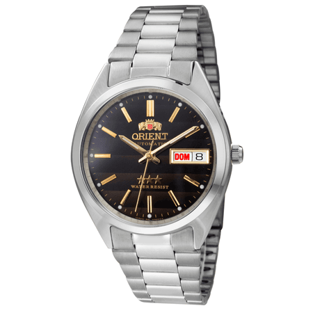 Relógio Masculino Orient Automático - Prata 