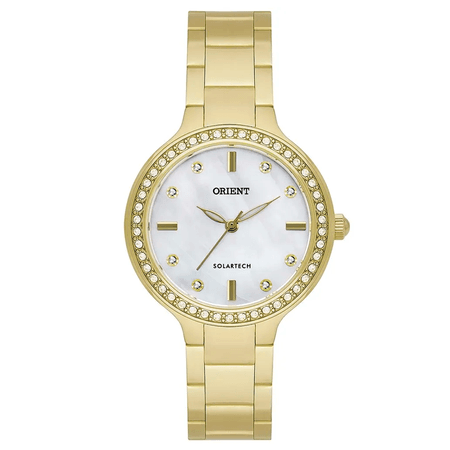 Relógio Feminino Orient Solartech Analógico - Dourado