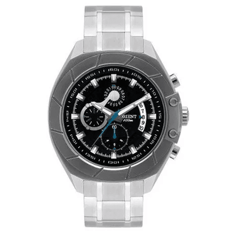 Relógio Masculino Orient Sport Cronógrafo - Prata