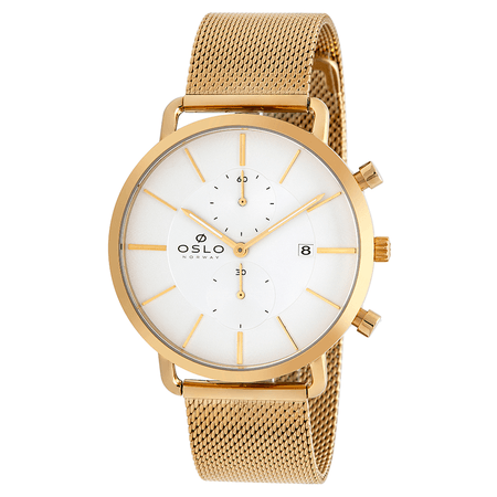 Relógio Oslo Masculino - Dourado Cronógrafo