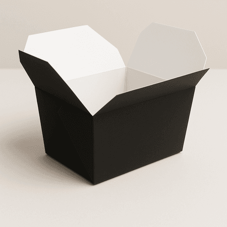 EMBALAGEM BOX ANTIVAZAMENTO COLADO 750ML PRETO- 100 UNIDADES - CaixaMix Embalagens