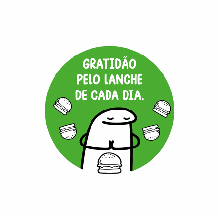 ADESIVO GRATIDÃO LANCHE - 500 UNIDADES - CaixaMix Embalagens