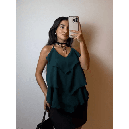 BLUSA MONICA VERDE