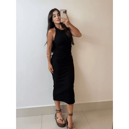 VESTIDO ATENA PRETO