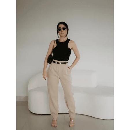 CALÇA ALFAIATARIA CORTE CENOURA