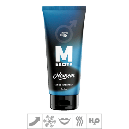 Excitante Masculino Beijável M Excity 50g (PB314) - Homem