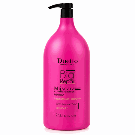 Máscara Condicionante Big Repair Duetto 2,5 L - Loja Duetto Super