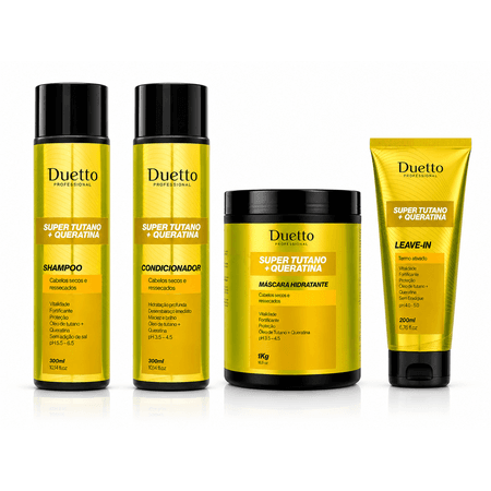 Kit Super Tutano + Queratina Duetto 1Kg - Loja Duetto Super