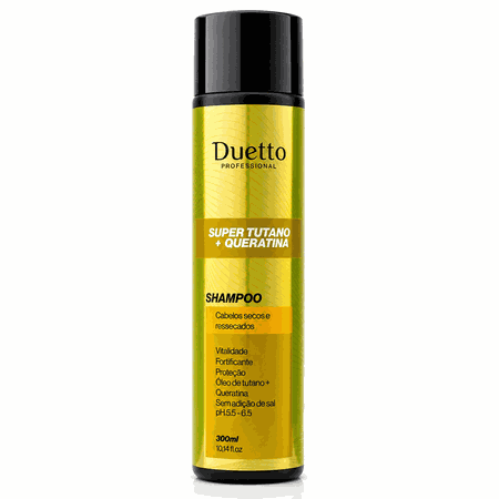 Shampoo Super Tutano + Queratina Duetto 300ml - Loja Duetto Super