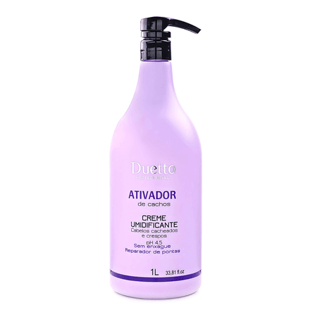 Ativador Umidificador de Cachos Duetto 1L - Loja Duetto Super