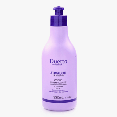 Ativador Umidificador de Cachos Duetto 330ml - Loja Duetto Super