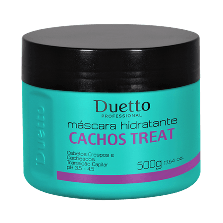 Máscara Hidratante Cachos Treat Duetto 500g - Loja Duetto Super