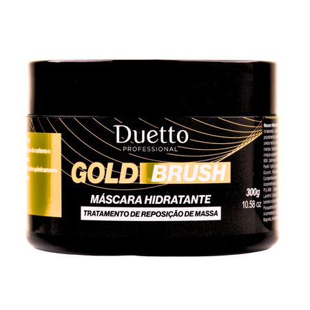 Máscara Hidratante Gold Brush Duetto 280g - Loja Duetto Super