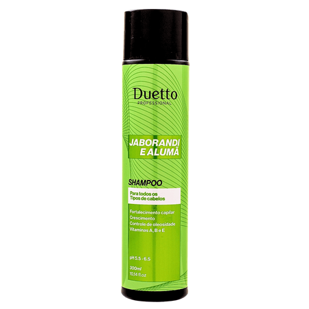Shampoo Jaborandi e Alumã Duetto 300ml - Loja Duetto Super