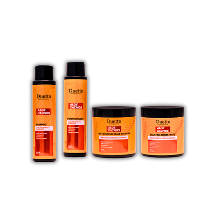 Kit Aloe Cachos Duetto Professional - Loja Duetto Super