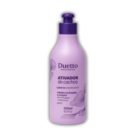 Ativador Umidificador de Cachos Duetto 500ml - Loja Duetto Super