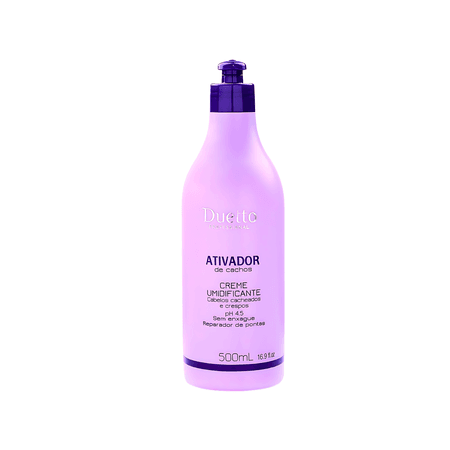Ativador Umidificador de Cachos Duetto 500ml - Loja Duetto Super