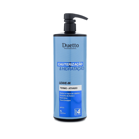 Leave-in Termo Ativado Duetto Professional 1L - Loja Duetto Super