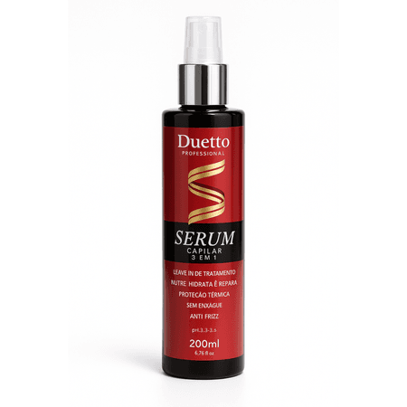 Sérum Capilar 3 em 1 Duetto Professional 200ml - Loja Duetto Super