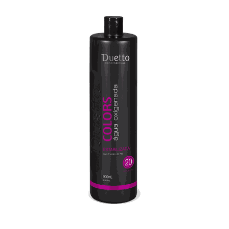 Agua oxigenada 20 Volumes 900ml - Loja Duetto Super