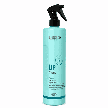 Balm Renovador Duetto 300ml Leave In Proteção Térmica Reparo Capilar Cabelo Danificado Brilho Sem Fr... - Loja Duetto Super
