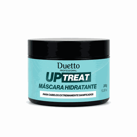 Máscara Hidratante Up Treat Duetto 300g Rosa de Jericó Reconstrução Capilar Hidratação Profunda Pós ... - Loja Duetto Super