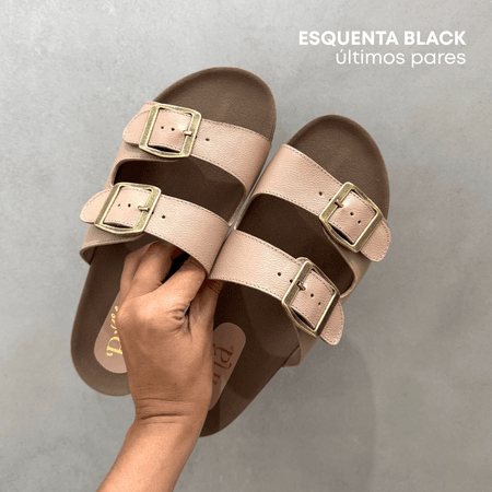 Sandália Papete Nude - 24114 - Use Piná