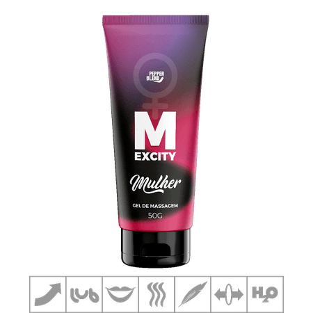 Excitante Feminino Beijável M Excity 50g (PB315) - Mulher