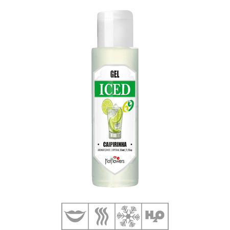 Gel Comestível Hot Flowers Iced 69 35ml (ST572) - Caipirinha