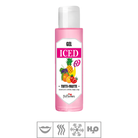 Gel Comestível Hot Flowers Iced 69 35ml (ST572) - Tutti-Frutti